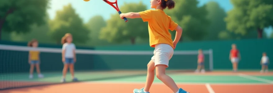 Stage de tennis pour enfants